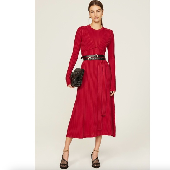 Altuzarra  Red Masika Dress - Picture 1 of 9